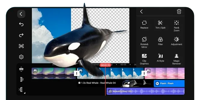 kineMaster Background Remover