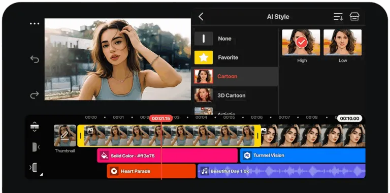 KineMaster-Filters & Visual Effects
